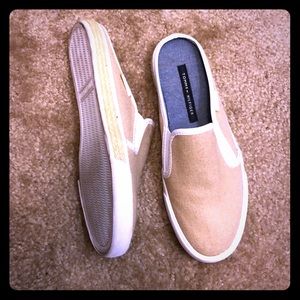 Tommy Hilfiger slip ons.